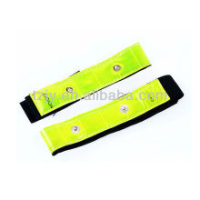 LED PVC-reflektierende Slap Wrap reflektierende Armbinde
